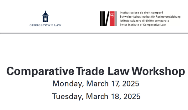 Comparative Trade Law Workshop