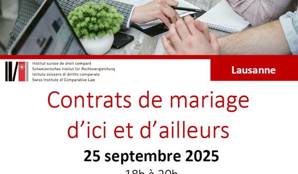 Contrats de mariage d’ici et d’ailleurs à Lausanne